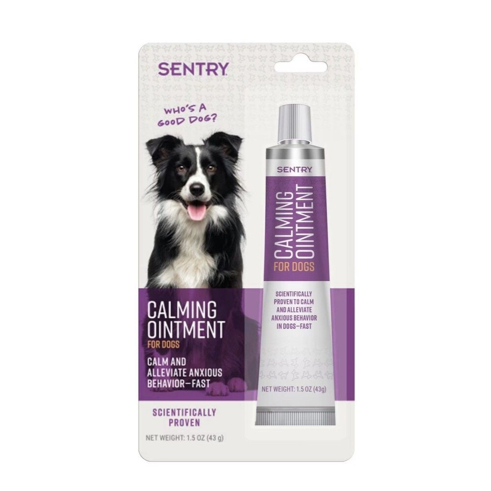 Sentry Calming Ointment for Dogs 1.5 OZ Fast Acting Anxiety Relief Pheromones